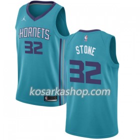 Dres Charlotte Hornets Julyan Stone 32 Nike 2017-18 Teal Swingman